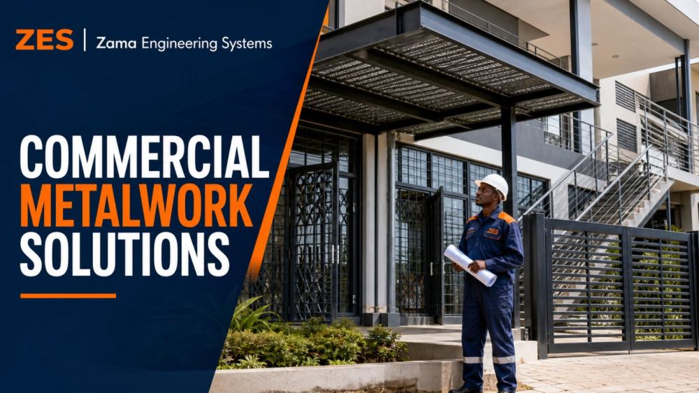 Commercial Gates, Staircases, Canopies, Grilles and Shopfront Metalwork by Zama Engineering Systems