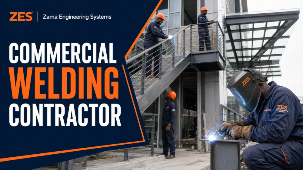 Commercial Welding Contractor for Business Premises and Projects by Zama Engineering Systems