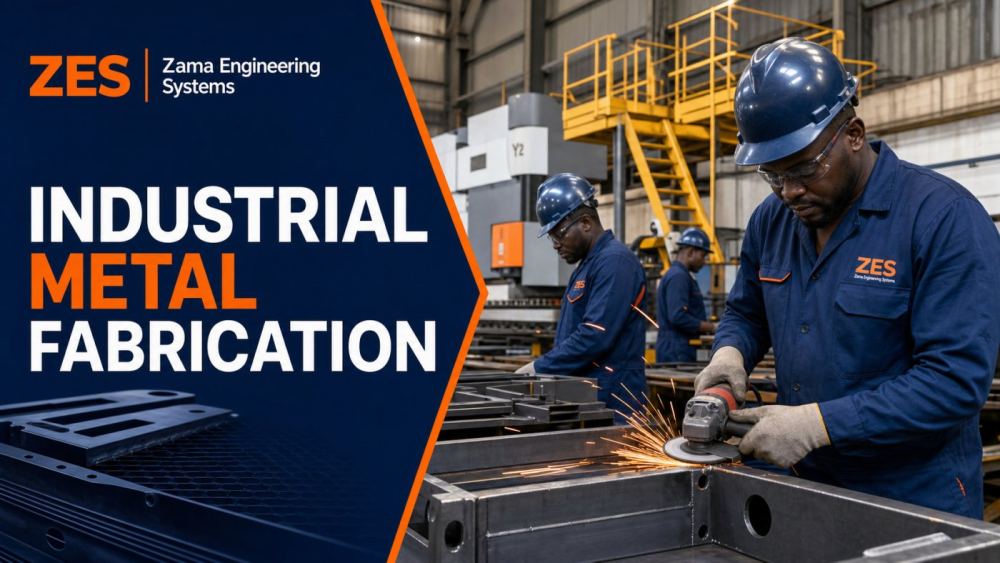 Industrial Metal Fabrication and Steel Contractor Services by Zama Engineering Systems