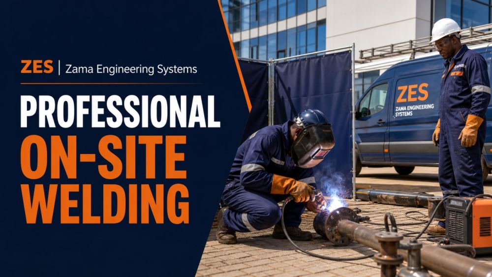 Professional On-Site and Mobile Welding Services by Zama Engineering Systems
