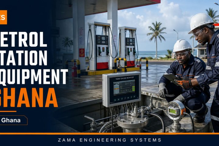 Petrol Station Equipment Ghana engineering flyer by ZES