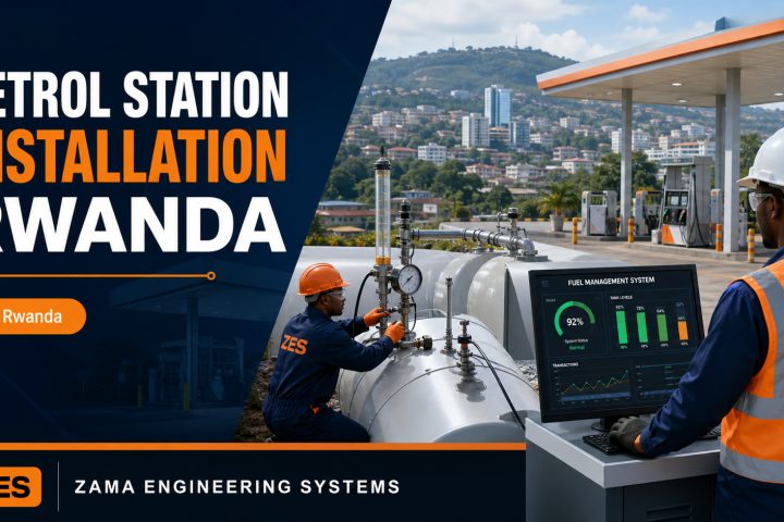 Petrol Station Installation Rwanda engineering flyer by ZES