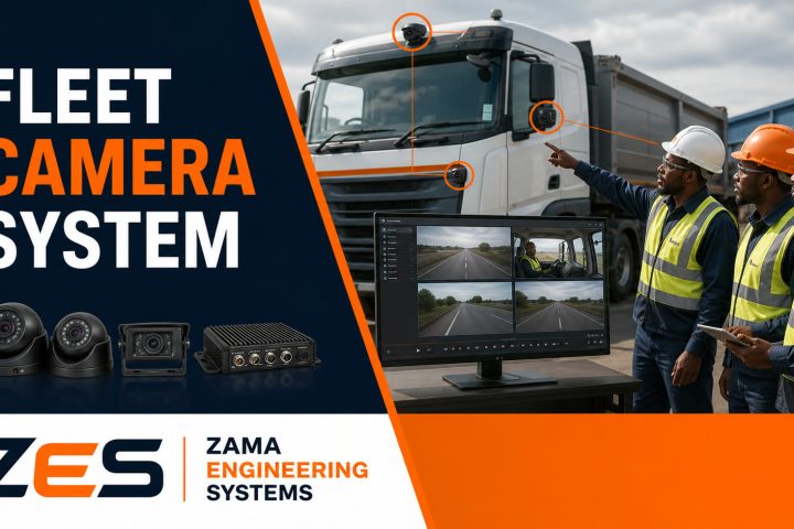 Fleet Camera System professional service flyer by ZES