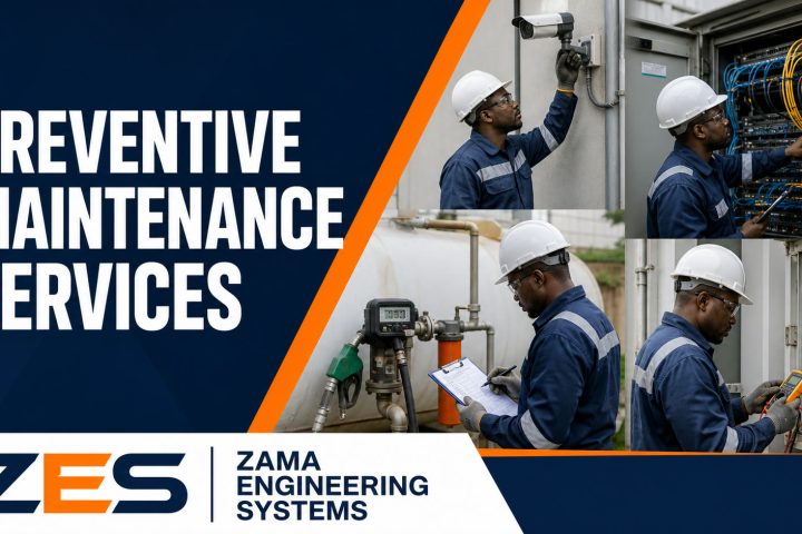 Preventive Maintenance Services professional service flyer by ZES