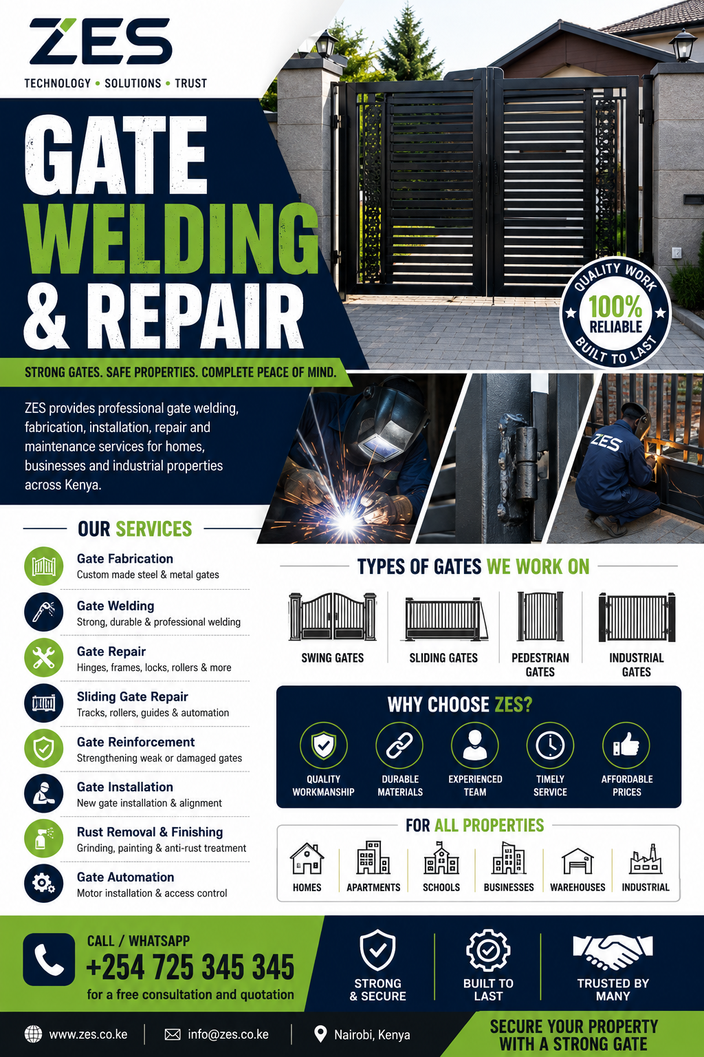 Gate Welding & Repair