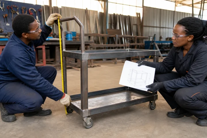 Design brief review for custom metal fabrication services in Kenya