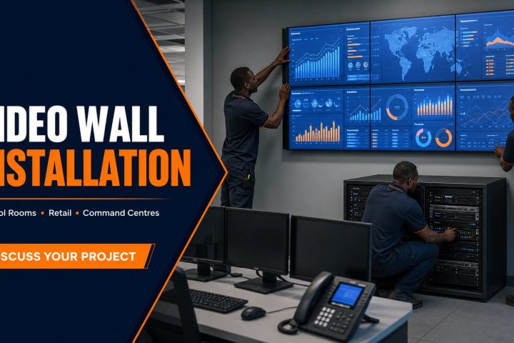 Video wall installation company services by Zama Engineering Systems