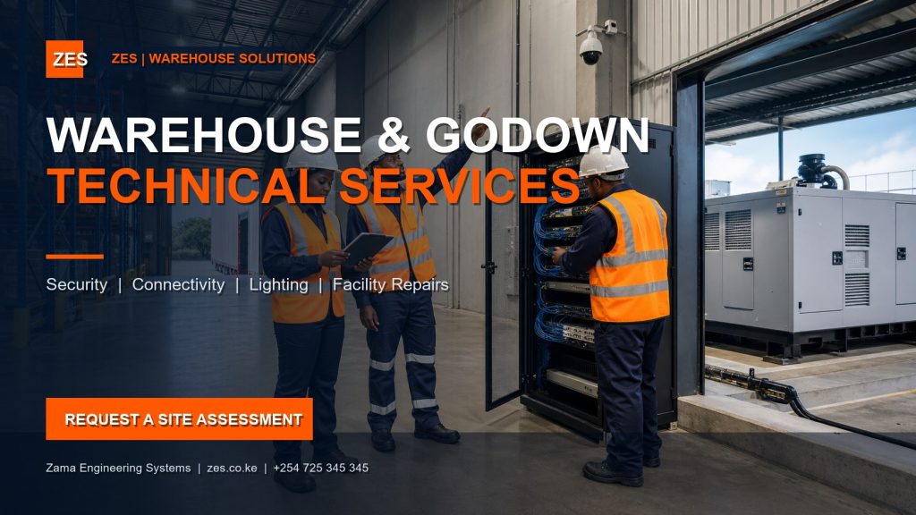 Warehouse and godown technical services by Zama Engineering Systems