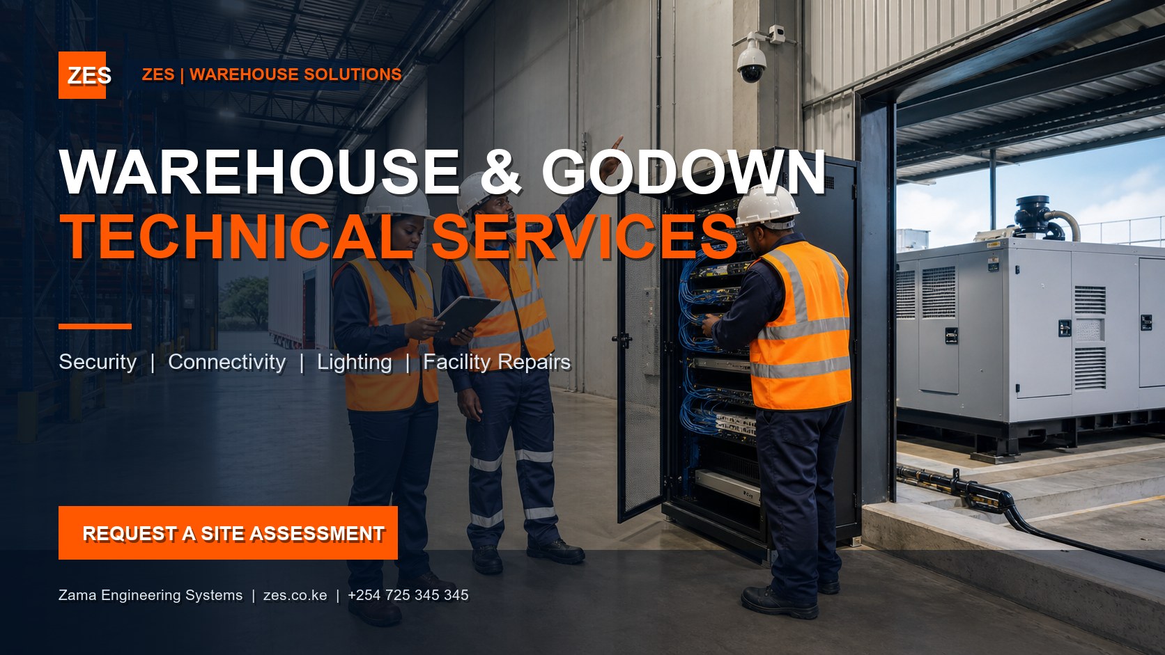Warehouse and godown technical services by Zama Engineering Systems