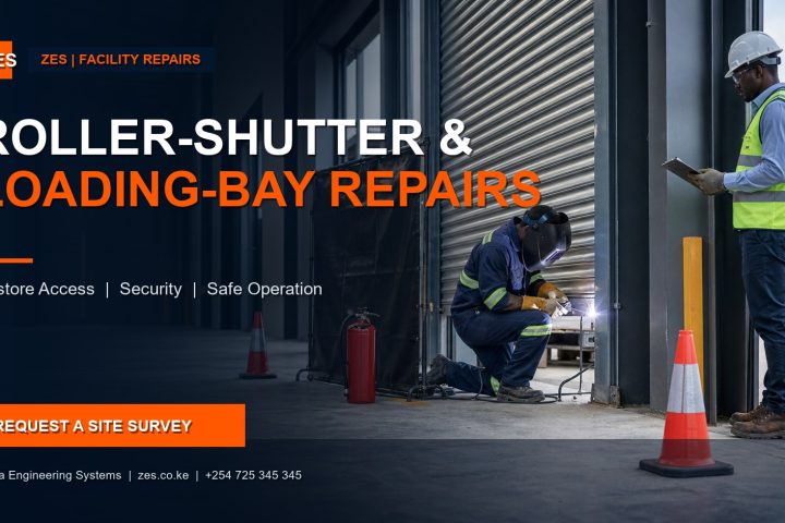 Warehouse roller-shutter and loading-bay repairs by Zama Engineering Systems