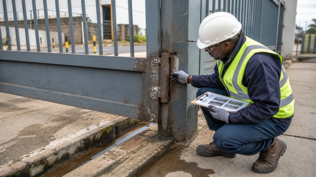 Repair or replacement assessment by a welding repair company in Kenya