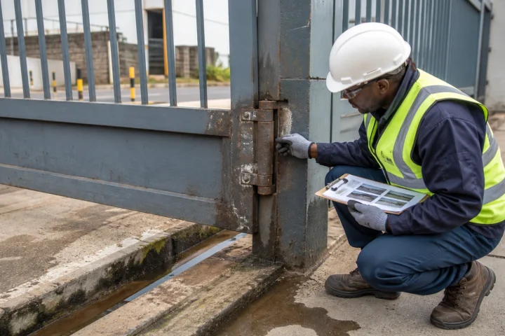 Repair or replacement assessment by a welding repair company in Kenya