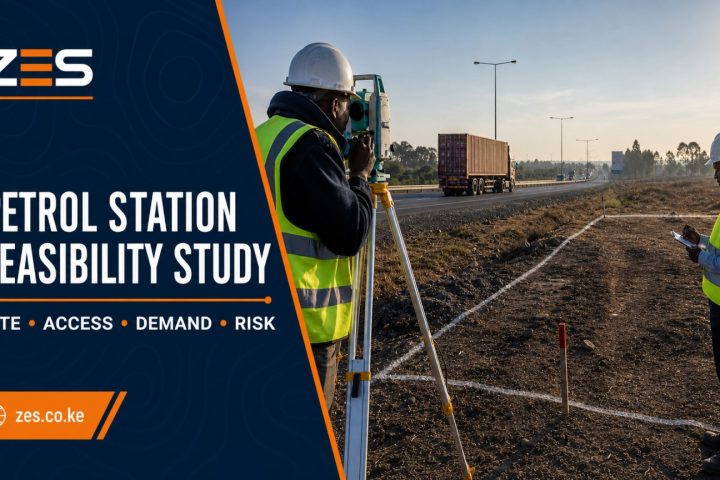 Petrol station feasibility study services Kenya consultants assessing traffic access and site potential