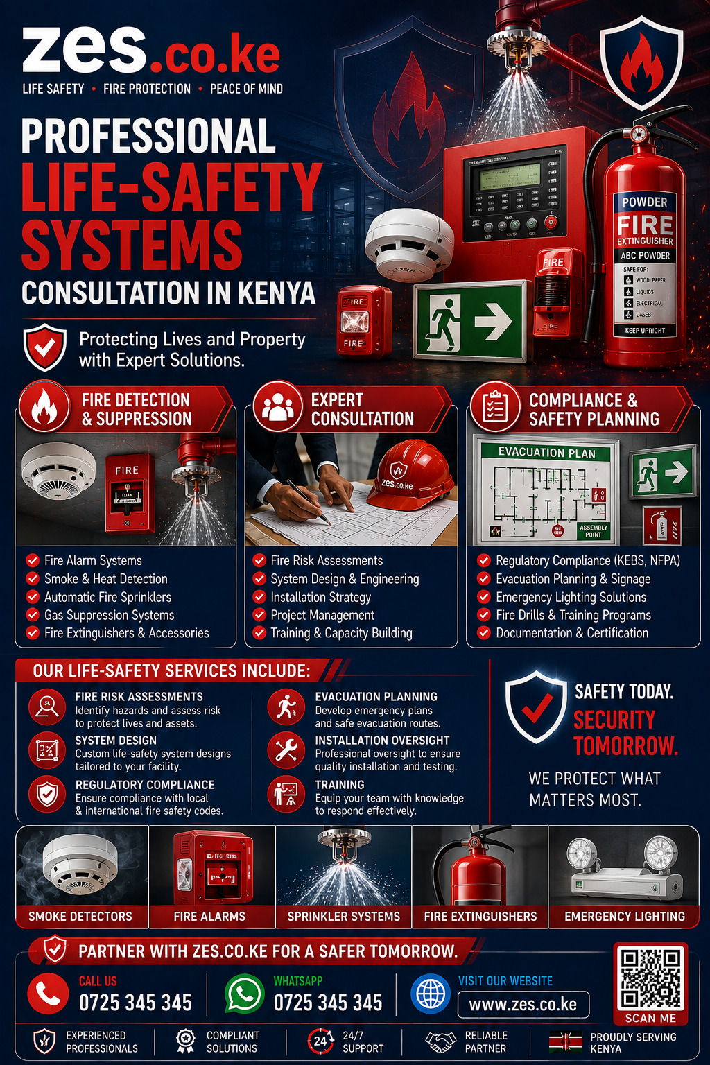 professional life-safety systems consultation in Kenya 