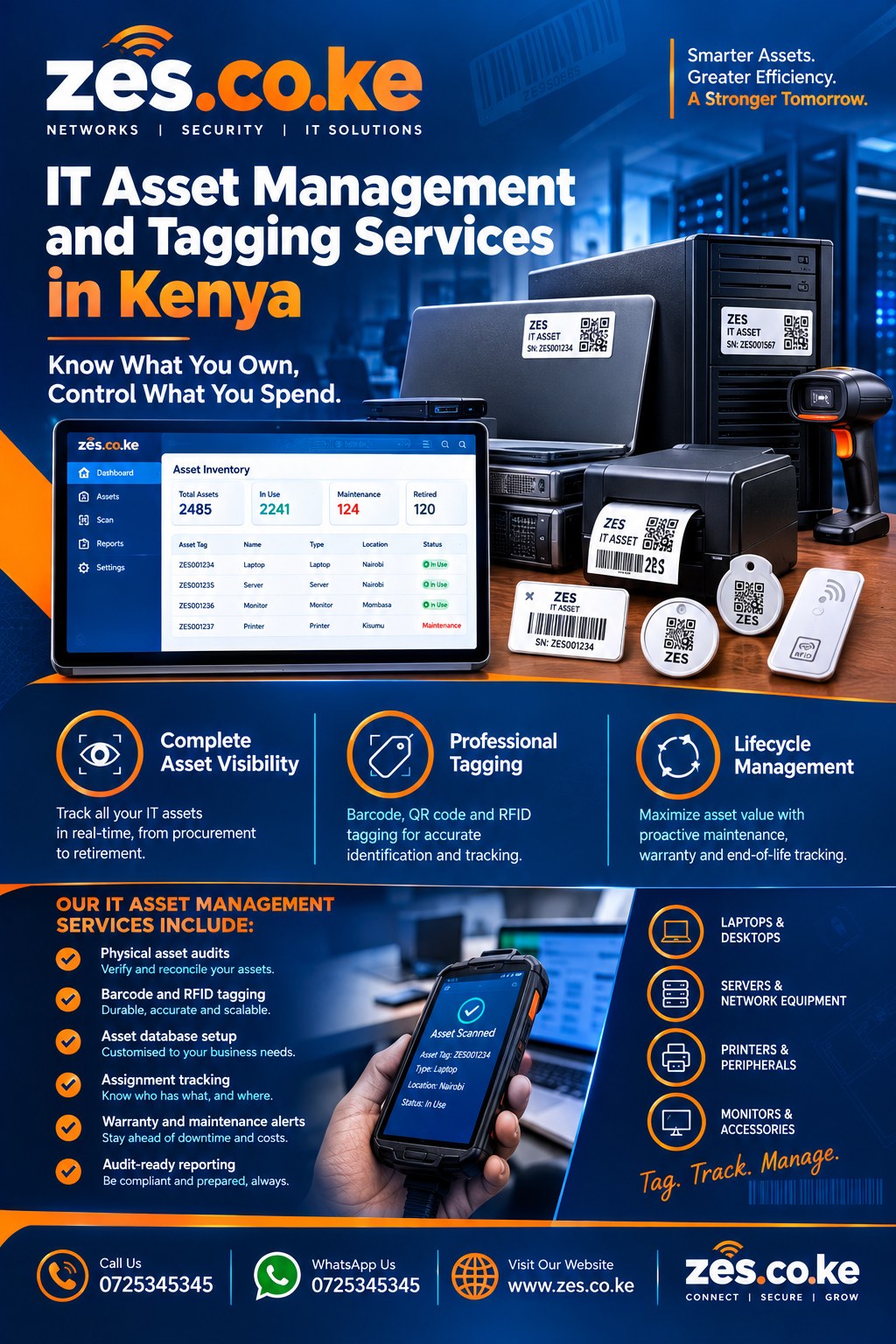 IT asset management and tagging services in Kenya