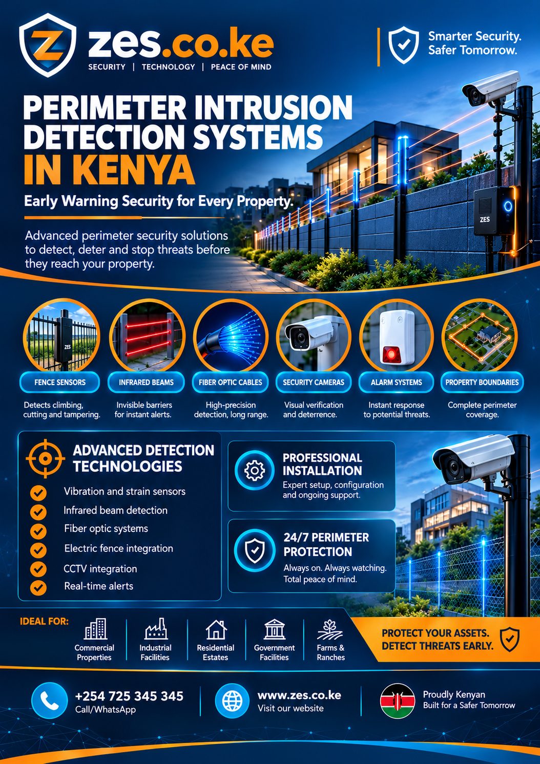 Perimeter intrusion detection systems in Kenya