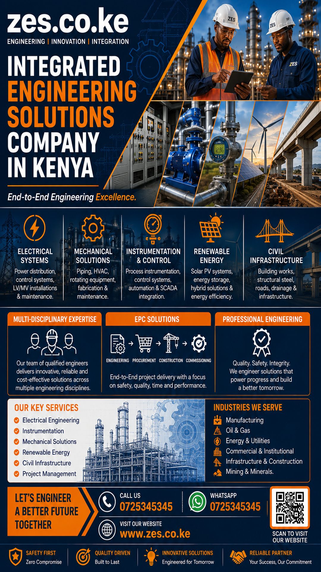 Integrated engineering solutions company in Kenya